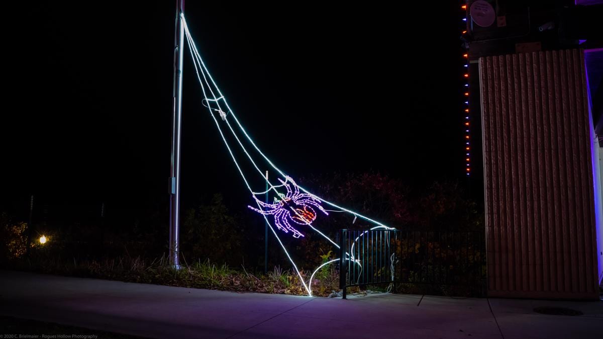 Halloween Family Light Show at Demarest Farms in Hillsdale New Jersey